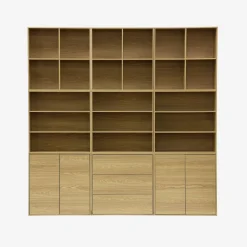 Estantería, biblioteca, módulo de almacenamiento, 4 compartimentos