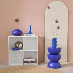 Estantería, biblioteca, módulo de almacenamiento, 4 compartimentos