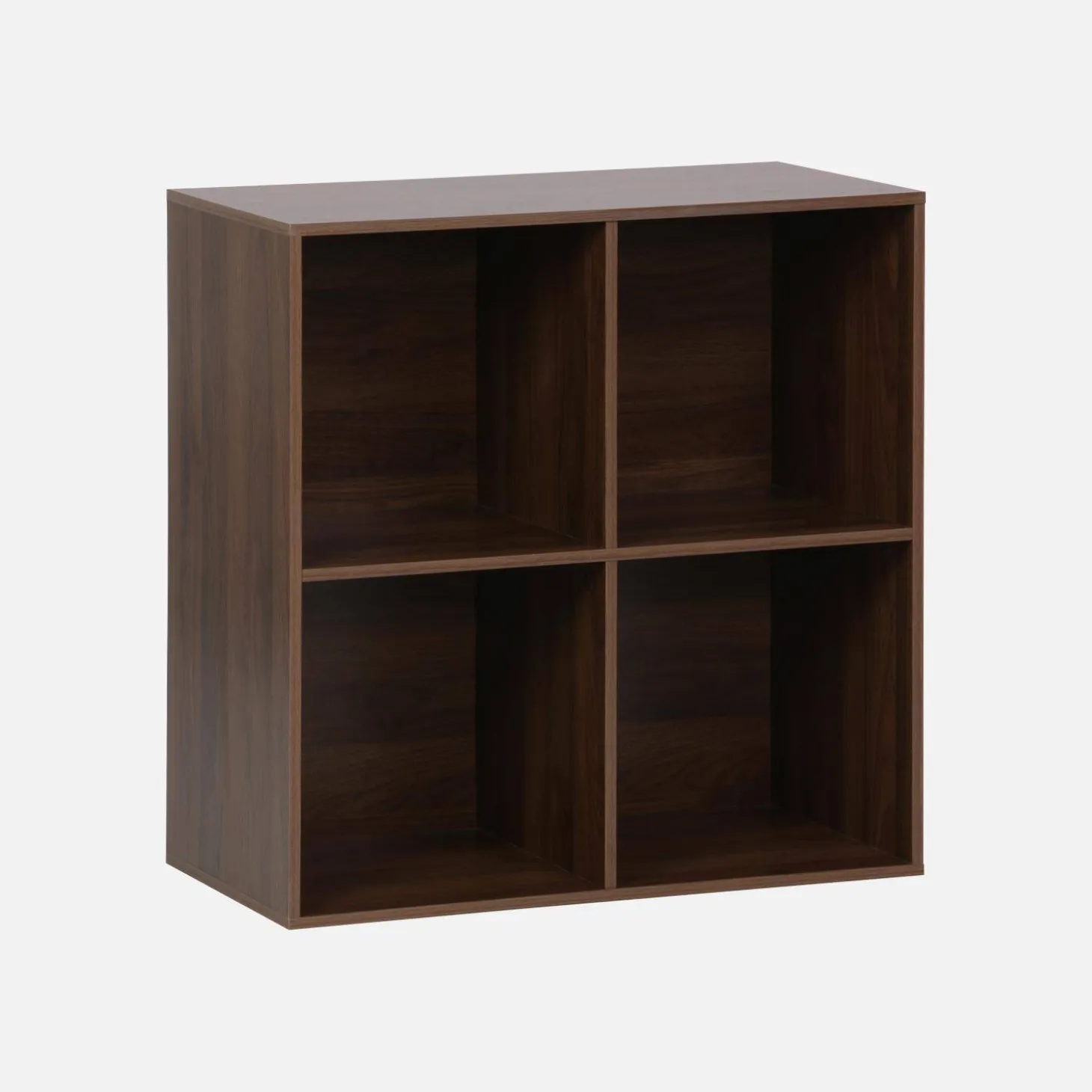 Estantería, biblioteca, módulo de almacenamiento, 4 compartimentos