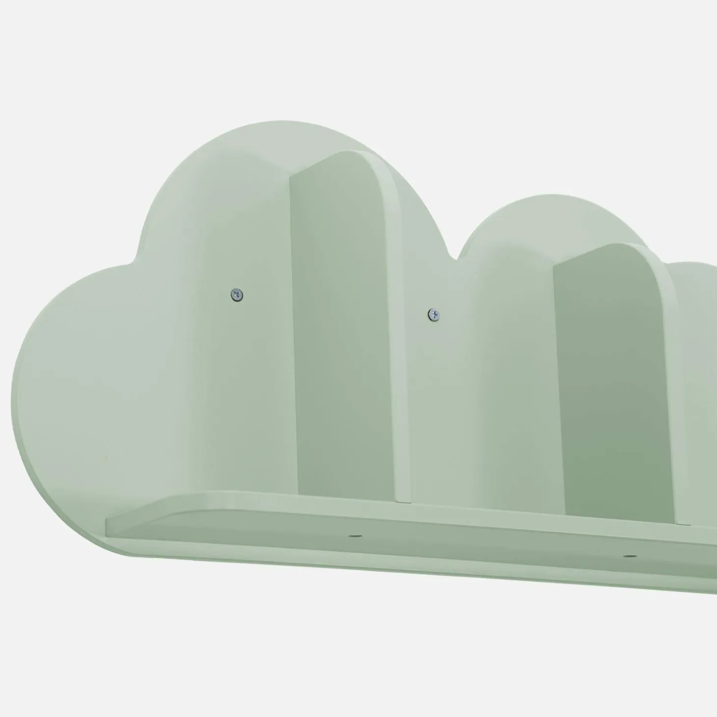 Estantería de pared nube para dormitorio infantil, set de 3