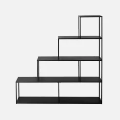 Estantería escalera de metal con 4 niveles