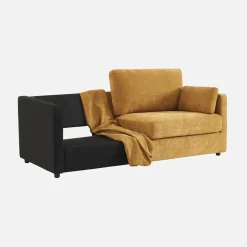 Funda en tela de 3 plazas para para sofá cama Neo