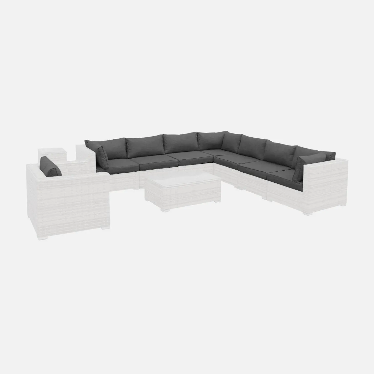 Fundas de cojín para conjunto de jardín Venezia