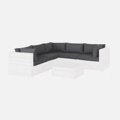 Fundas de cojín para conjunto de jardín Napoli