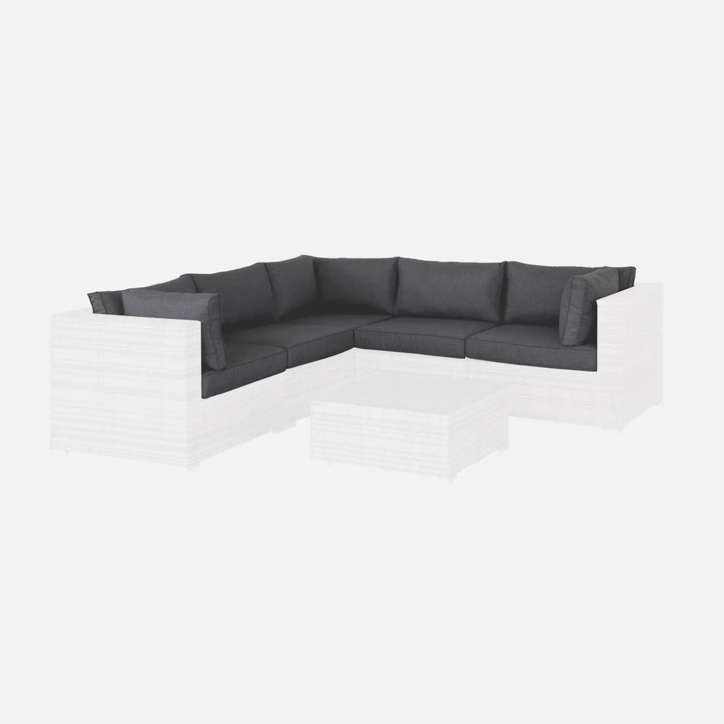 Fundas de cojín para conjunto de jardín Napoli
