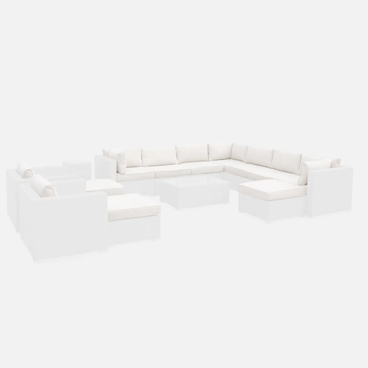 Fundas de cojín para conjunto de jardín Tripoli