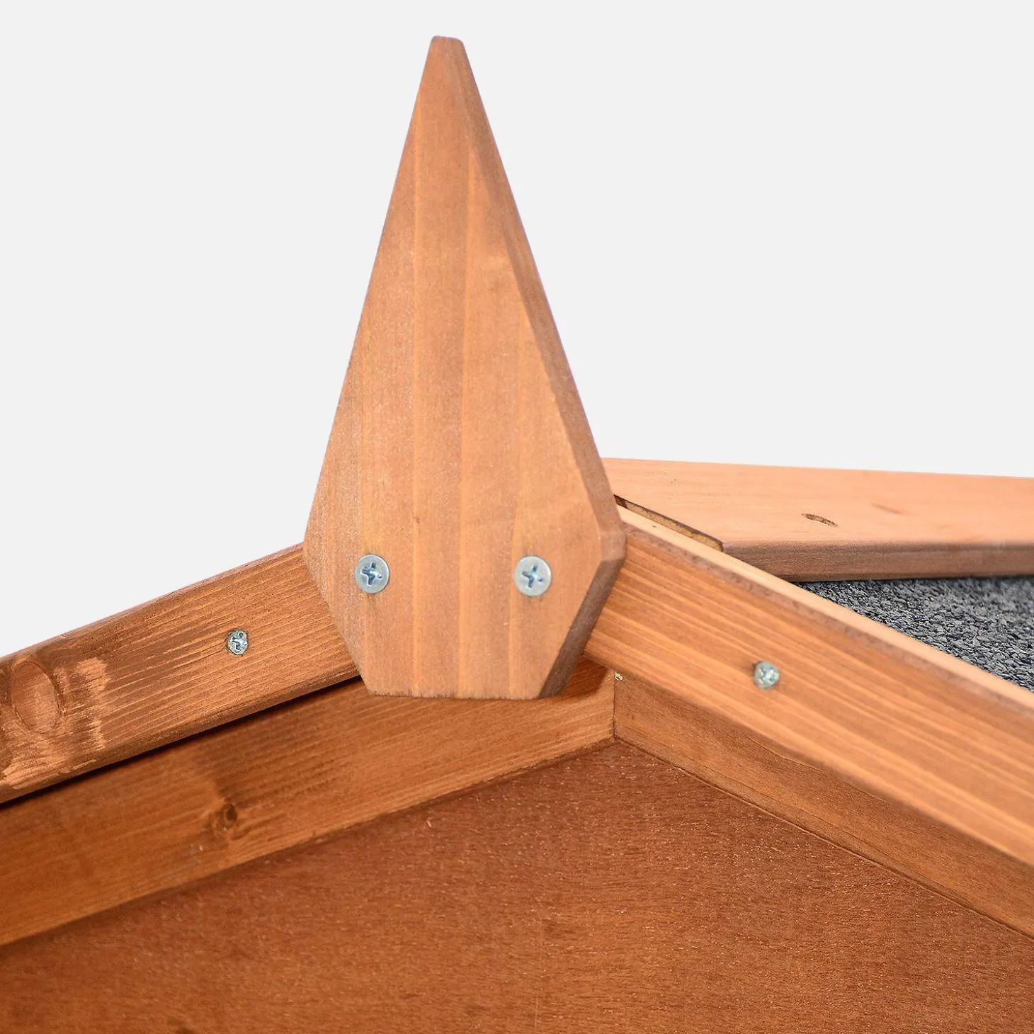 Gallinero de madera con corral para 6 a 8 gallinas