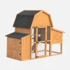 Gallinero en madera de abeto para 6 gallinas