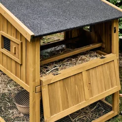 Gallinero en madera de abeto para 6 gallinas