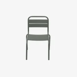 Juego de 2 sillas de metal para niños