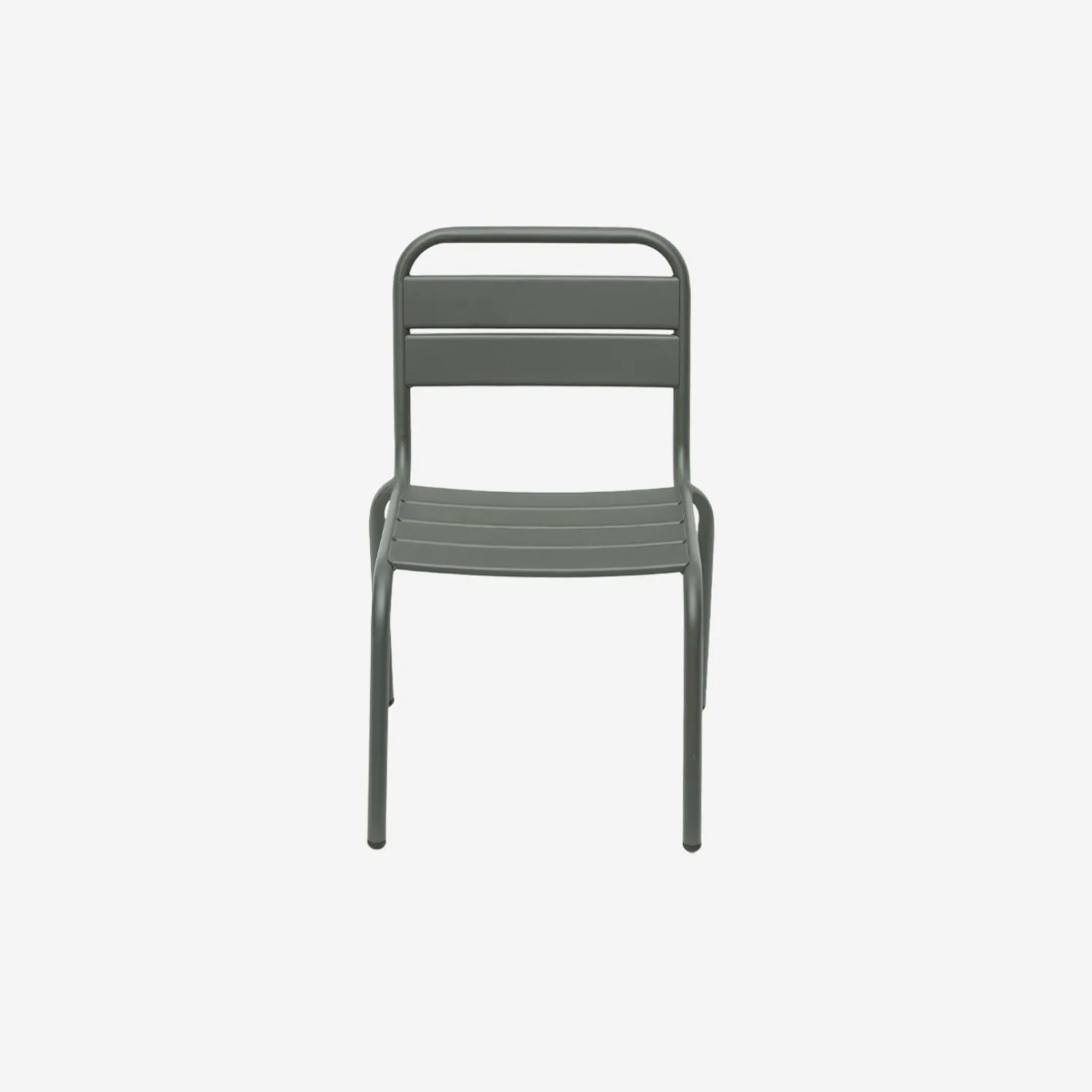 Juego de 2 sillas de metal para niños
