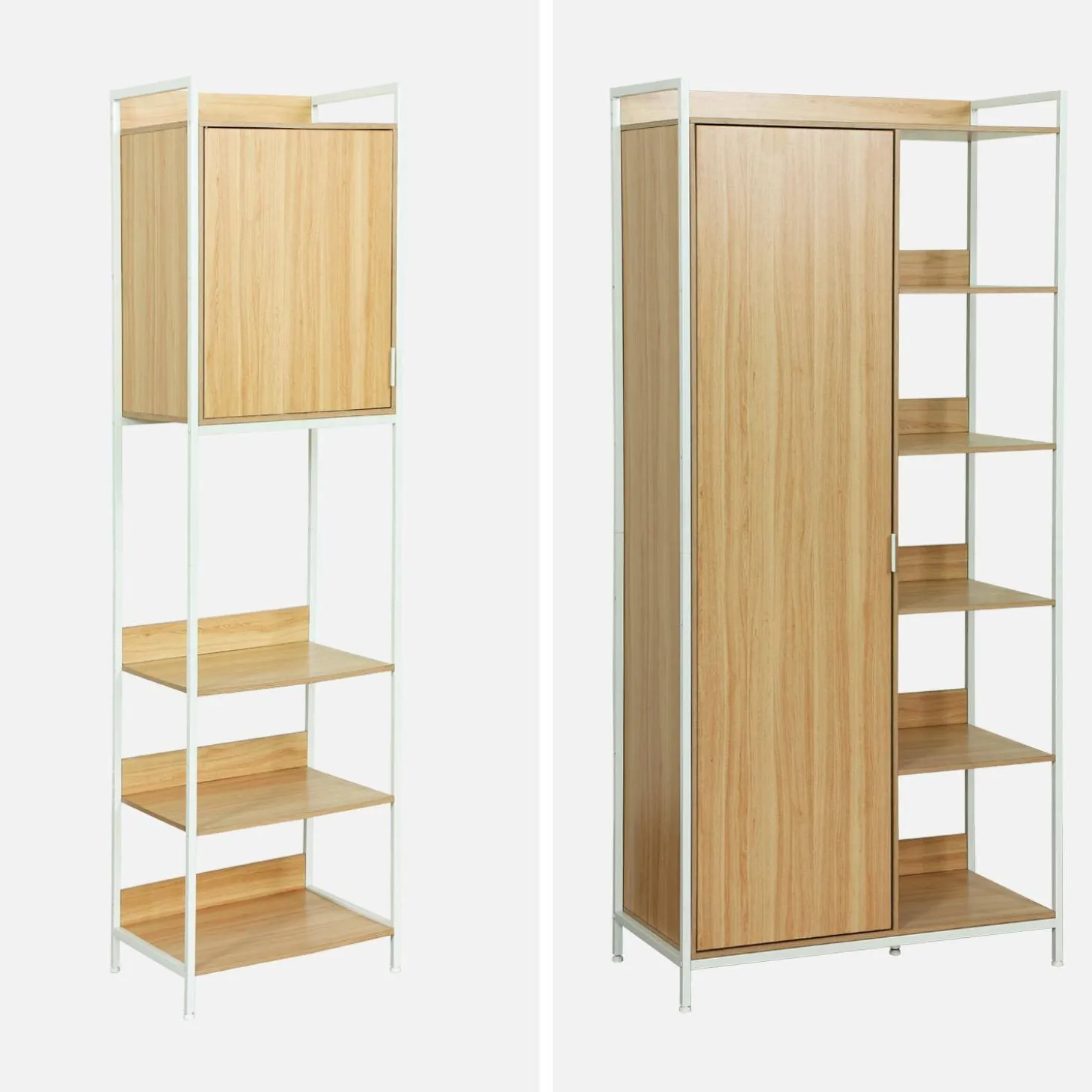 Kit de vestidor modular con 5 elementos