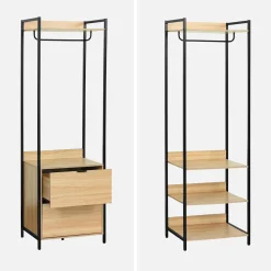 Kit de vestidor modular con 5 elementos