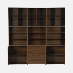 Kit estantería o biblioteca modular con 9 secciones