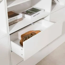 Kit estantería o biblioteca modular con 9 secciones