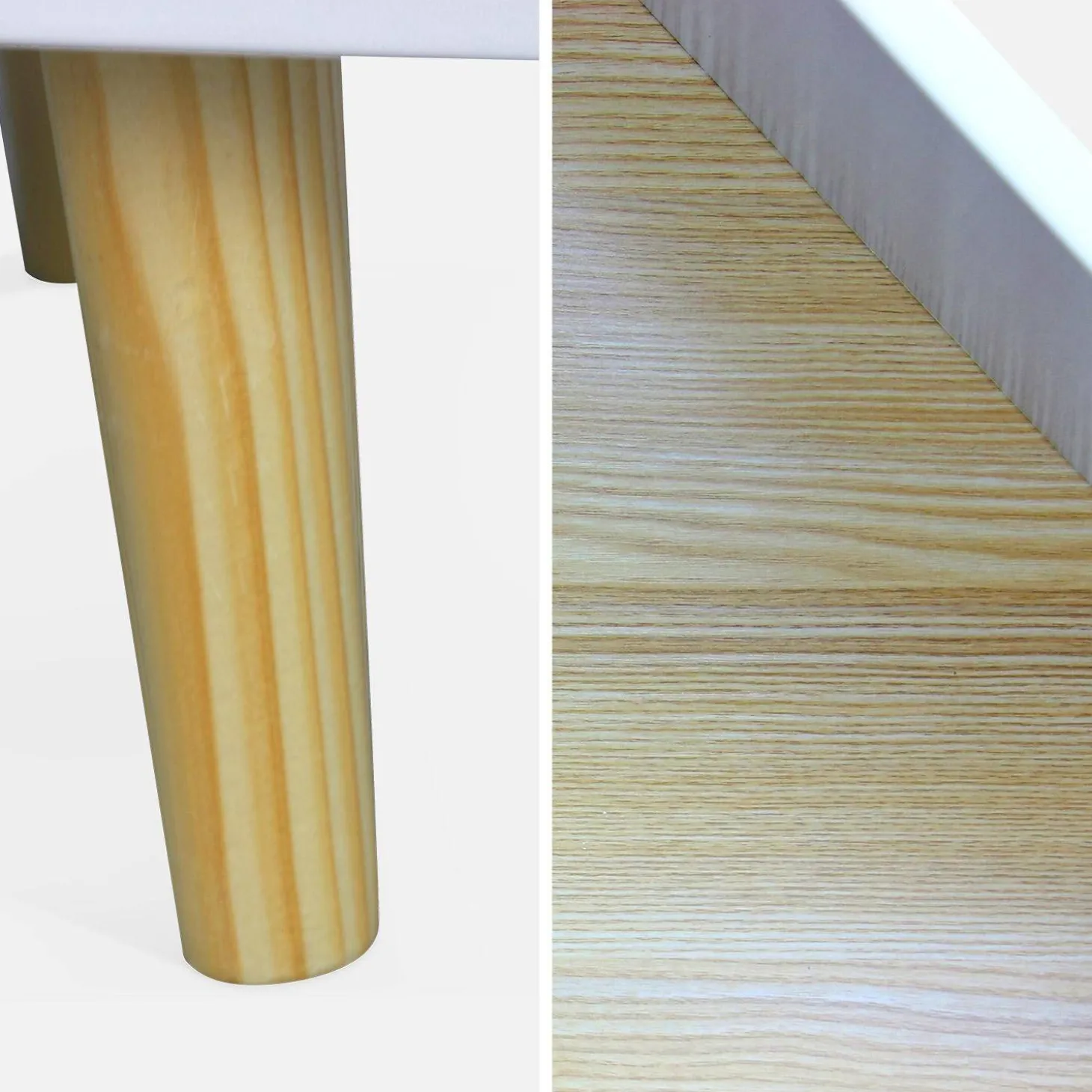 Librería infantil de madera con 8 compartimentos y 2 puertas