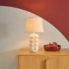 Lámpara de mesa interior de cerámica