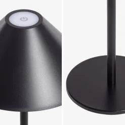 Lámpara de mesa interior/exterior LED inalámbrica, H32cm