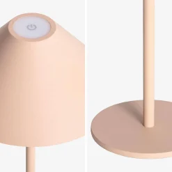 Lámpara de mesa interior/exterior LED inalámbrica, H32cm