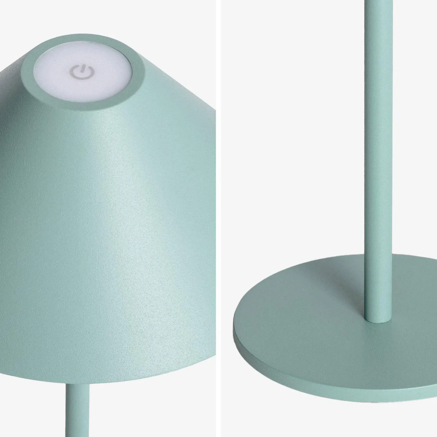 Lámpara de mesa interior/exterior LED inalámbrica, H32cm