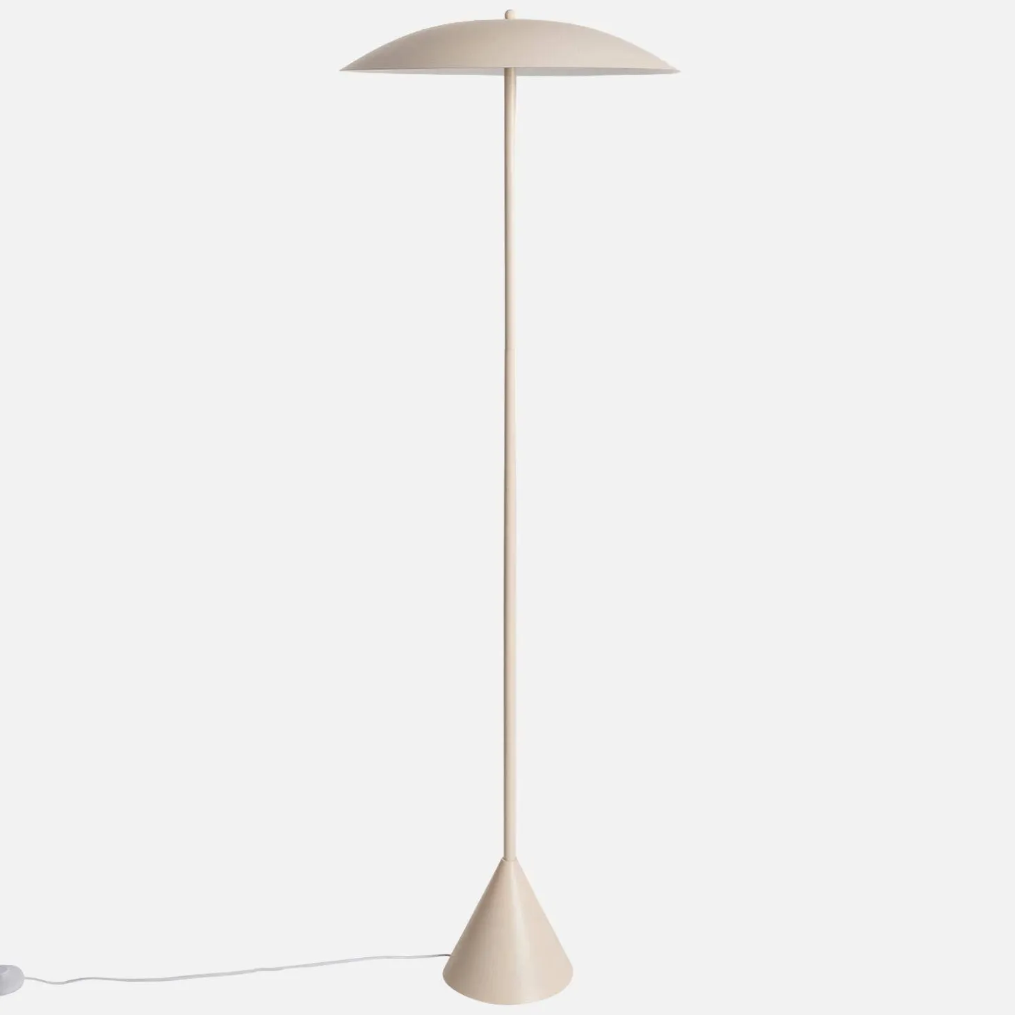 Lámpara de pie interior metal, Ø50cm