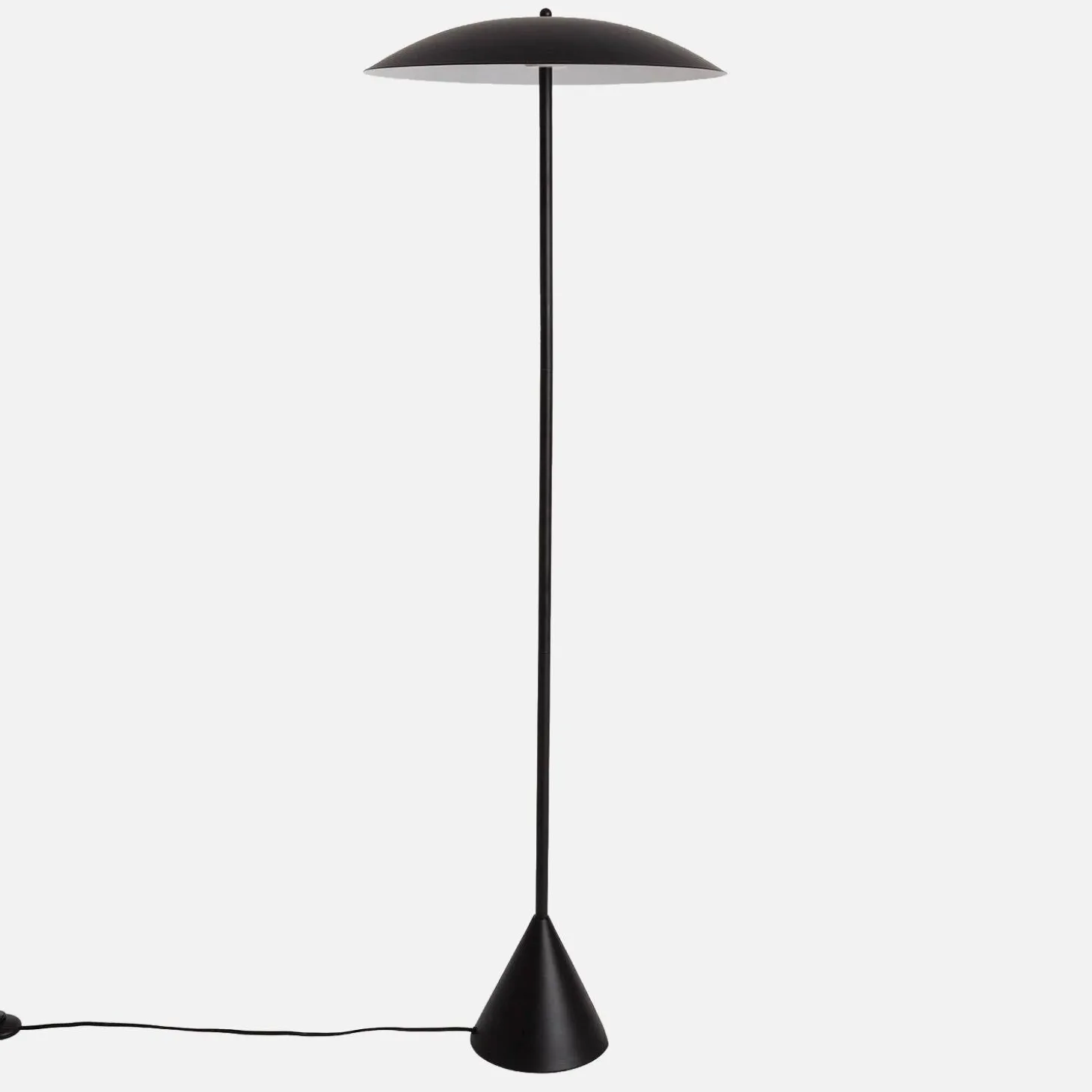 Lámpara de pie interior metal, Ø50cm