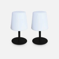 Lámpara de sobremesa LED para interior/exterior, set de 2