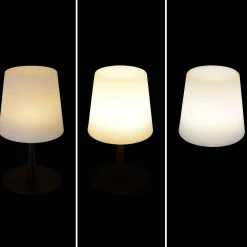 Lámpara de sobremesa LED para interior/exterior, set de 2