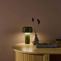Lámpara LED de metal para mesa interior, 13cm