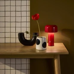 Lámpara LED de metal para mesa interior, 13cm