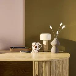 Lámpara LED de metal para mesa interior, 13cm