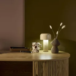 Lámpara LED de metal para mesa interior, 13cm