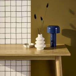 Lámpara LED de metal para mesa interior, 13cm
