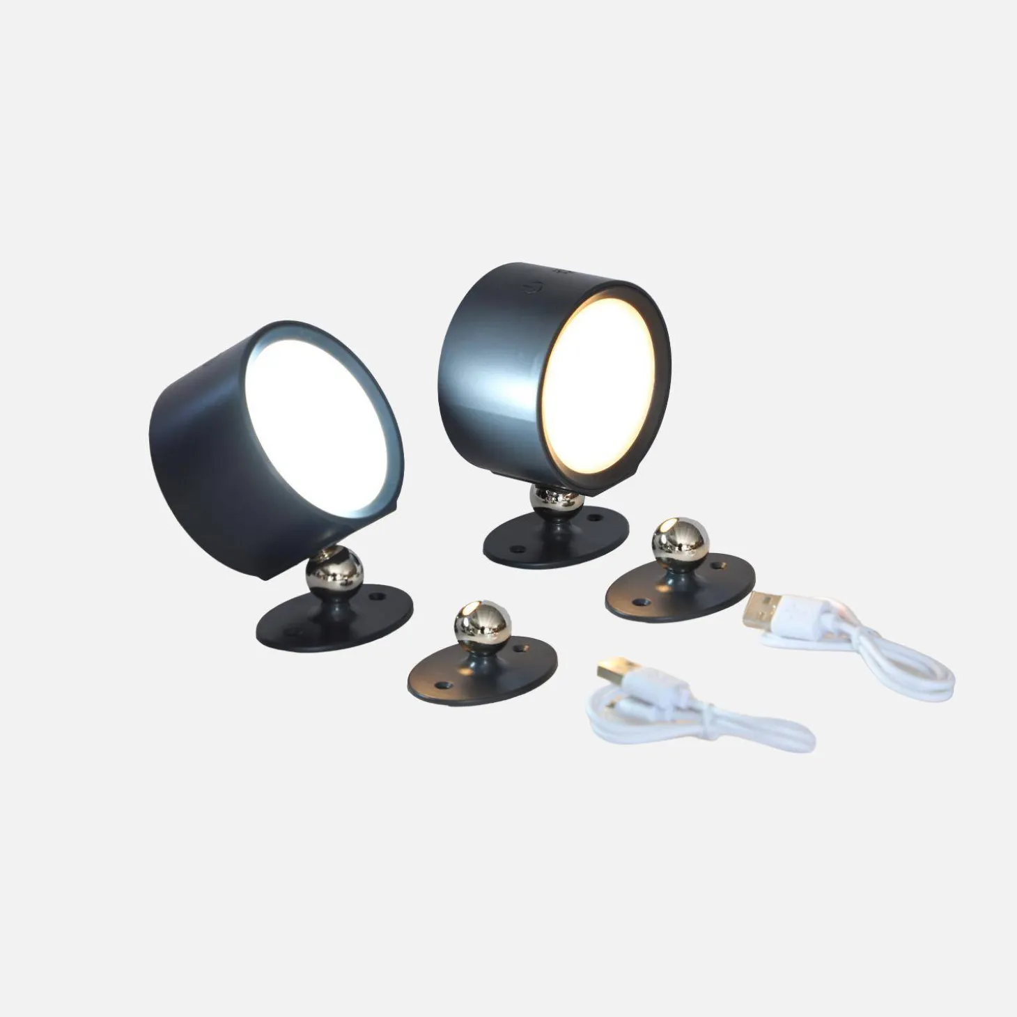 Lámpara recargable para pérgola, set de 2
