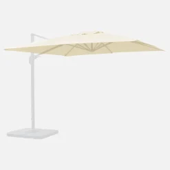 Lona de 3x3m sombrilla cuadrada desplazada