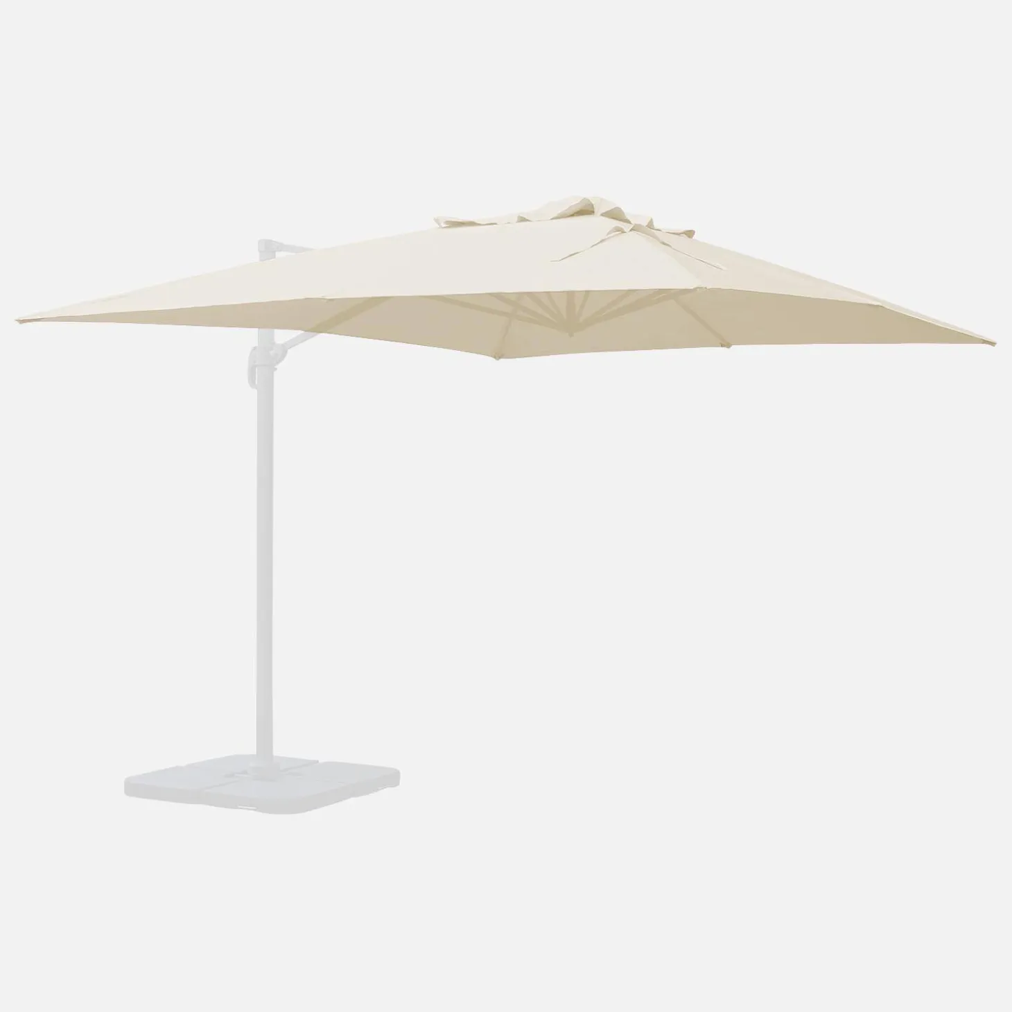 Lona protectora para 3x4m sombrilla