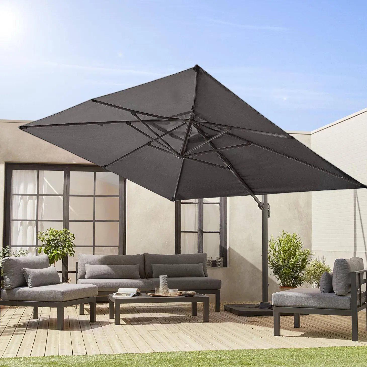 Lona protectora para 3x4m sombrilla