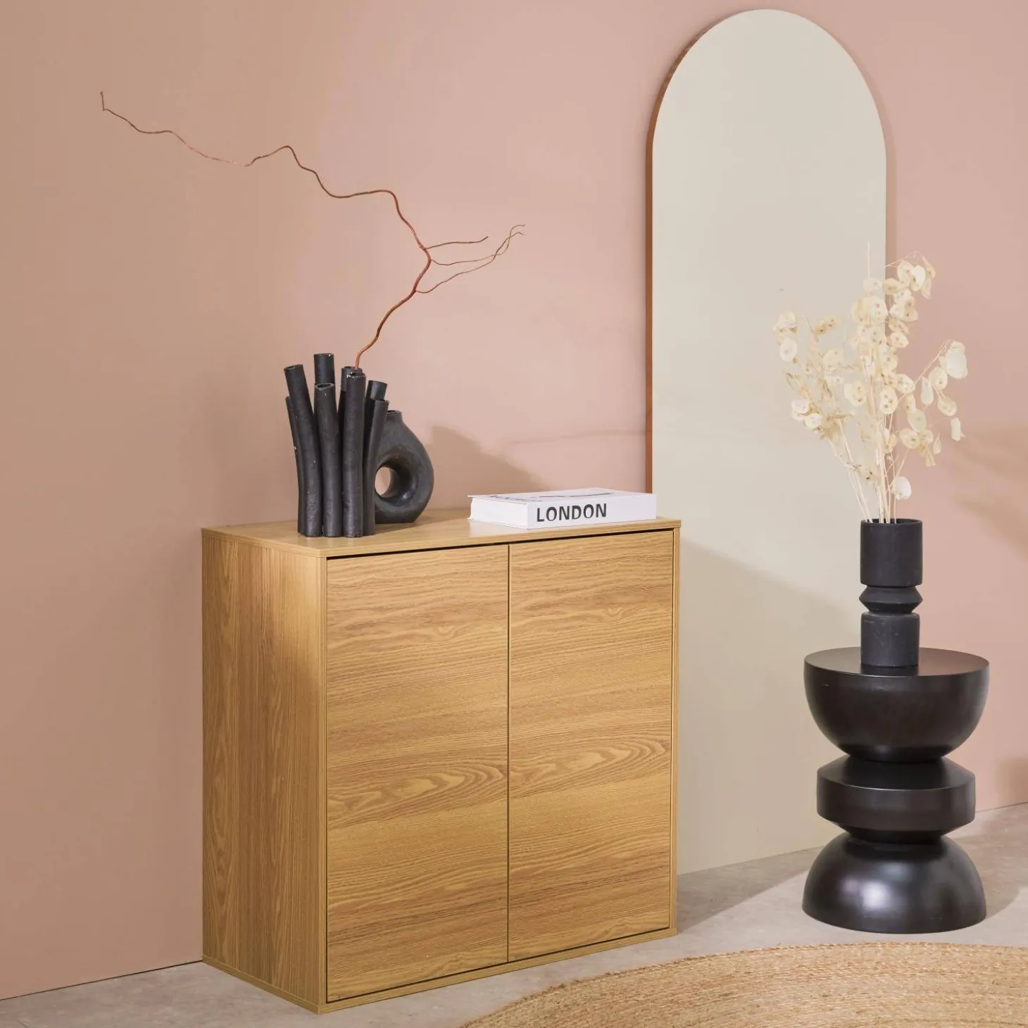 Módulo de almacenamiento con 2 puertas, 70cm