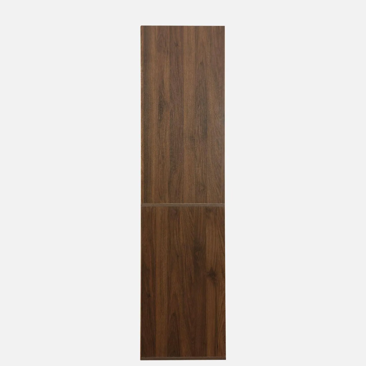 Módulo de vestidor con decoración de madera y 5 estantes