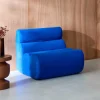 Módulo para sofá modular en tela simple