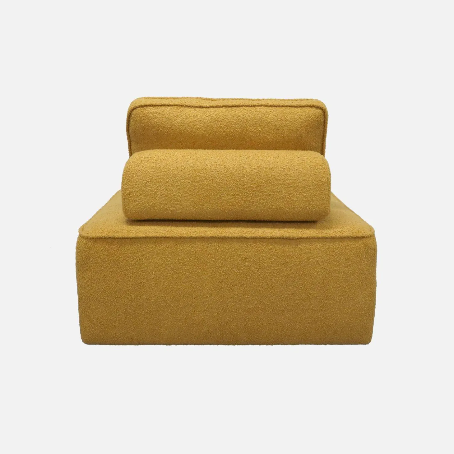 Módulo para sofá modular en tejido borreguito
