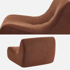 Módulo para sofá modular en borreguito texturizado
