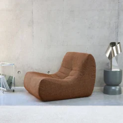 Módulo para sofá modular en borreguito texturizado