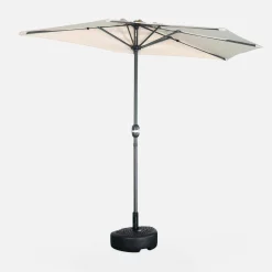 Medio parasol redondo, Ø2,5m