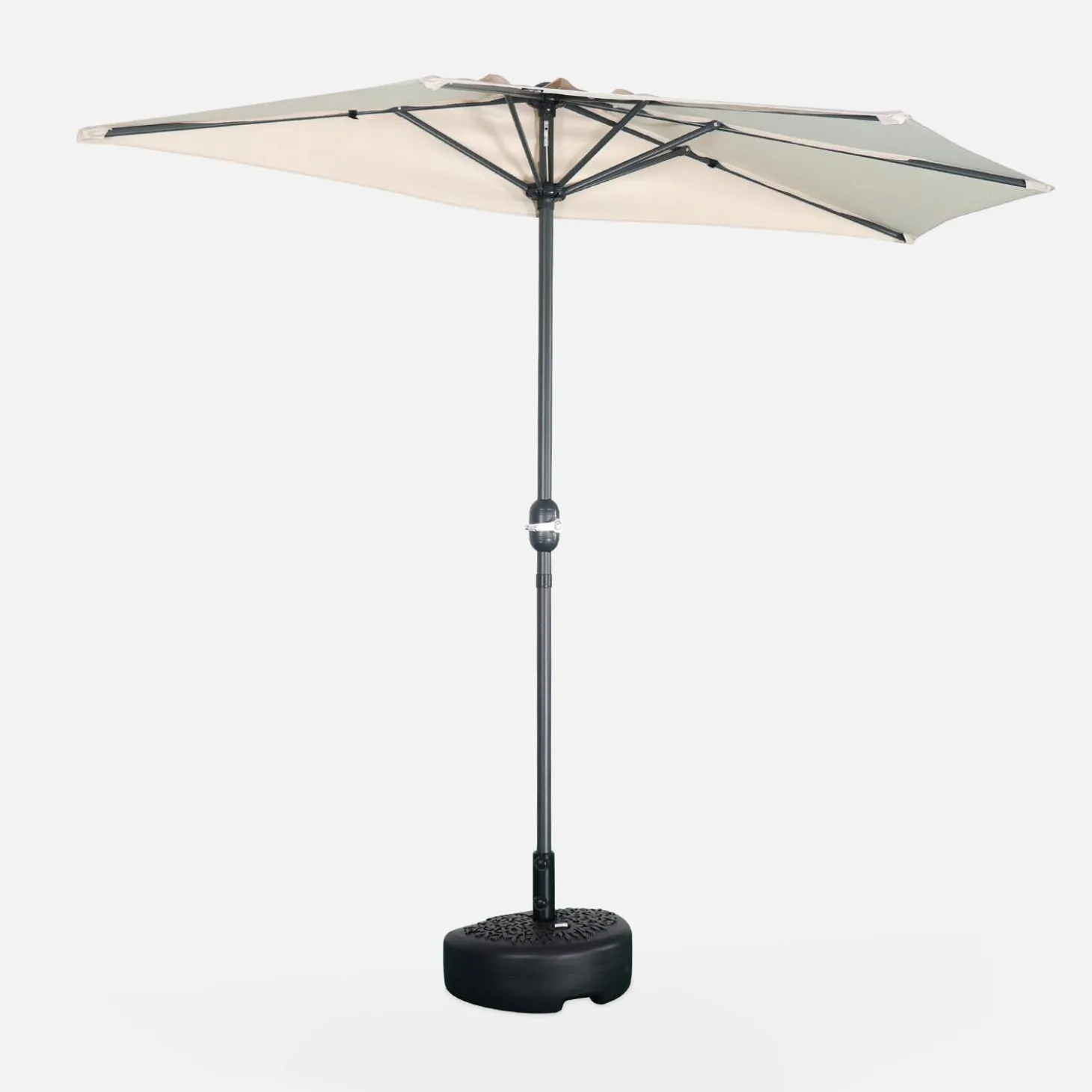 Medio parasol redondo, Ø2,5m