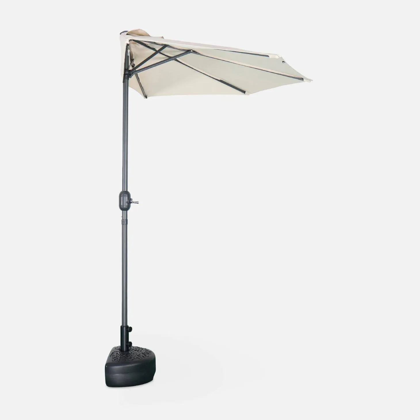 Medio parasol redondo, Ø2,5m