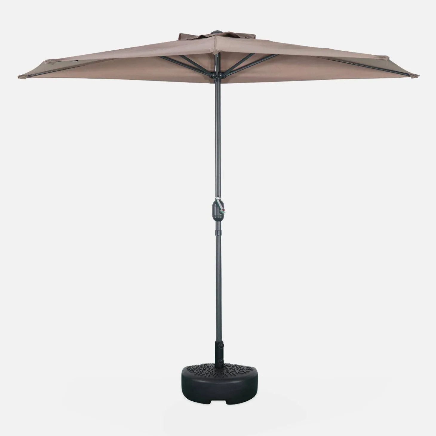Medio parasol redondo, Ø2,5m