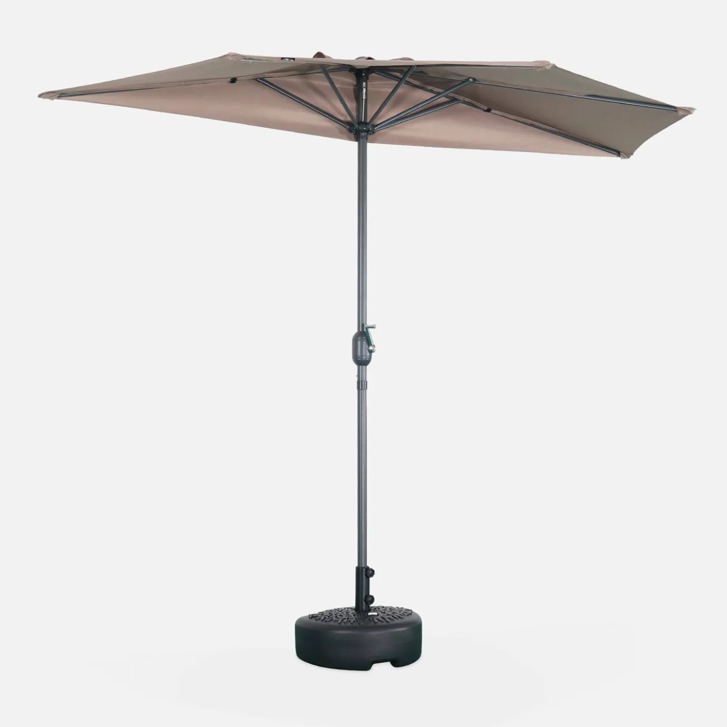 Medio parasol redondo, Ø2,5m