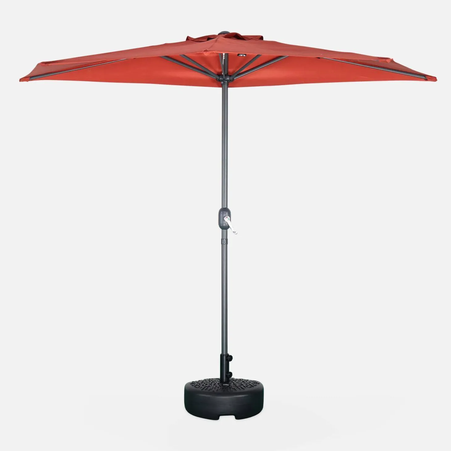 Medio parasol redondo, Ø2,5m
