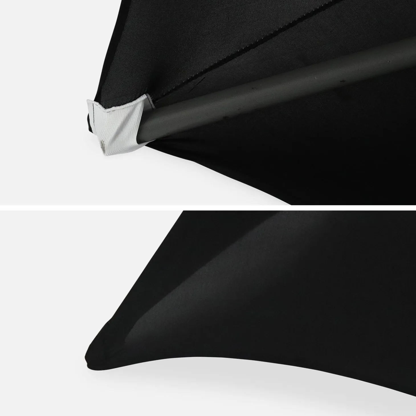 Mesa alta plegable con funda protectora para eventos, set de 2